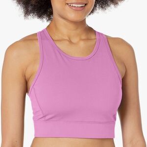 Nannette Lepore Play Women’s Violet Purple Racerback Sports Bra Crop Tank 1X